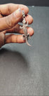 Pure Silver Antique Lizard Sterling Pendant 5.75G By Mahita Collections